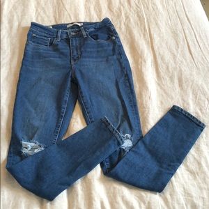 Levi’s 721 High Rise Skinny Jeans
